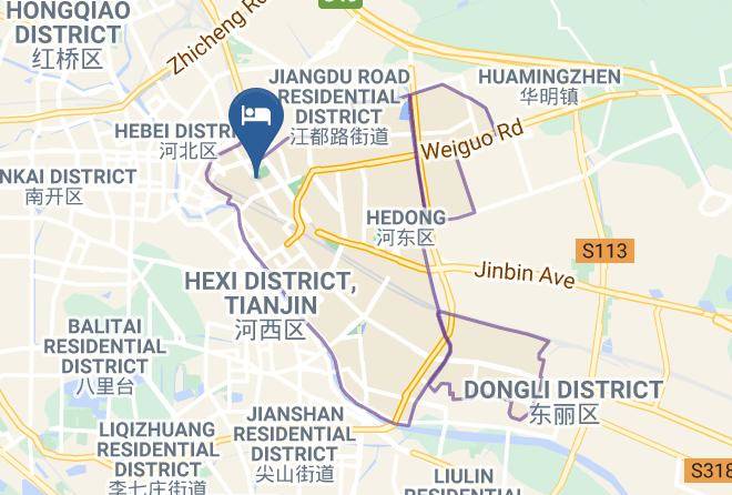 Hedong District - Ganjin Business Hotel Maps