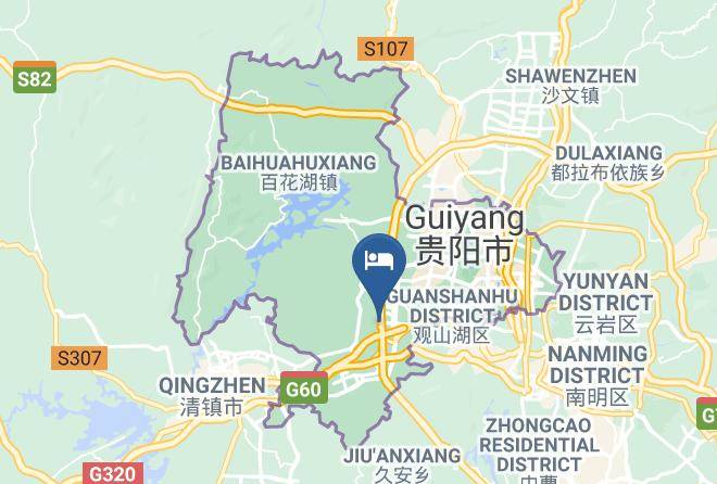 Guiyang - Ganjing Fashion Hotel Maps