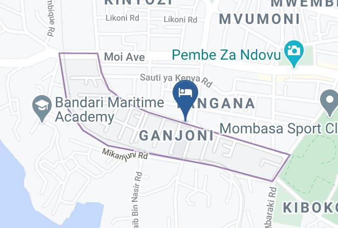 Mombasa - Ganjoni Style Maps