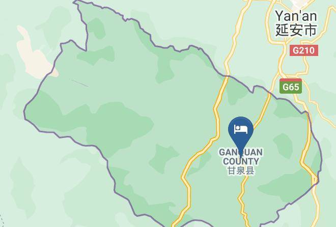 Yan An - Ganquan Hotel Maps
