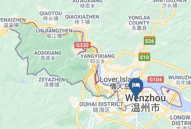 Wenzhou - Gaolian City Hotel Maps