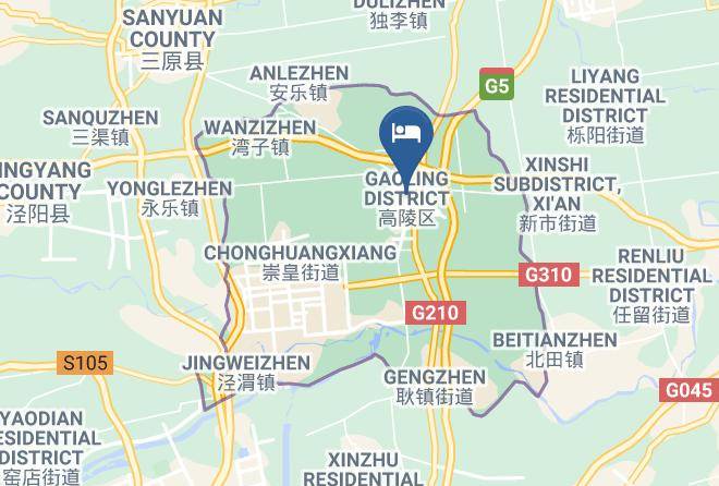Xi An - Gaoling Hotel Maps