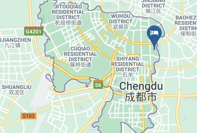 Chengdu - Gaopan Commercial Hotel Maps