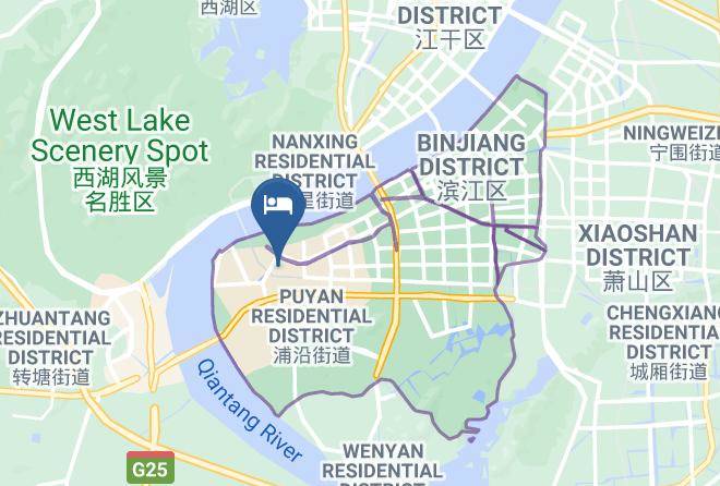 Hangzhou - Gaoxin Business Hotel Maps