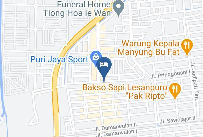 Kota Semarang - Gapura Residence Maps