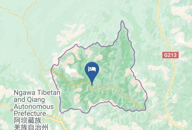 Aba Zangzu Qiangzu Aut Prefecture - Gaqing Mountain Vlla Maps