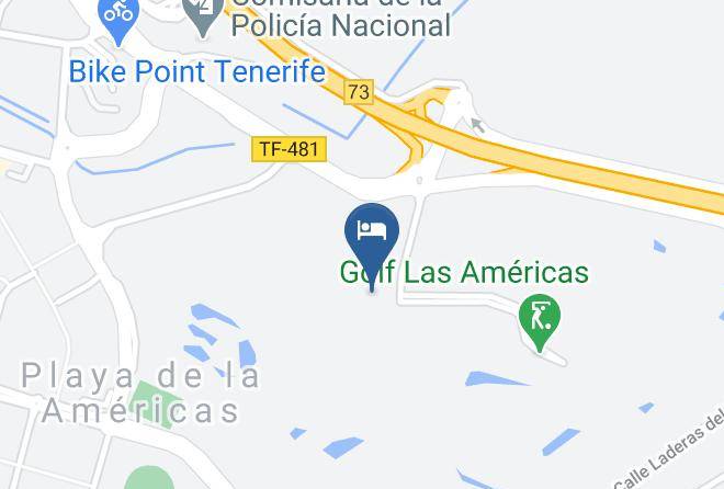 Santa Cruz De Tenerife - Gara Suites Golf & Spa Maps