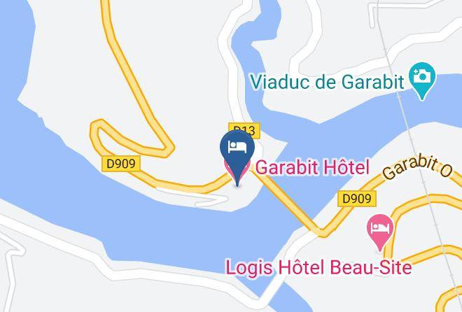 Cantal - Garabit Hotel Maps