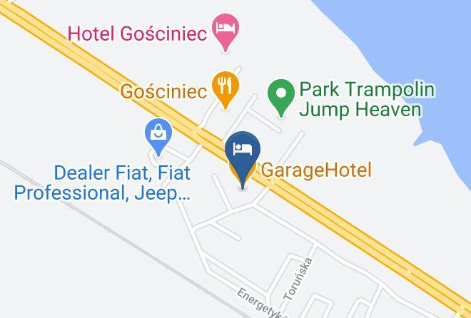 Wloclawek - Garagehotel Maps