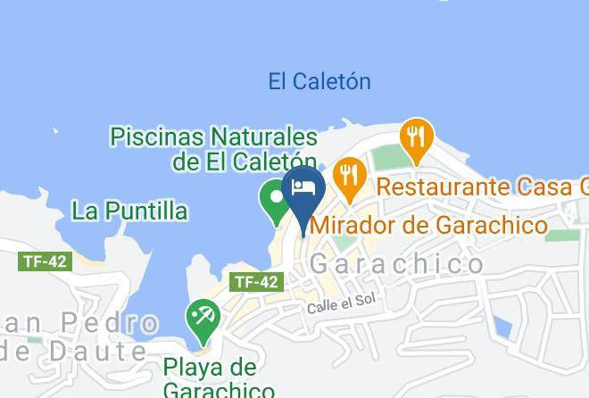 Santa Cruz De Tenerife - Gara Hotel Maps