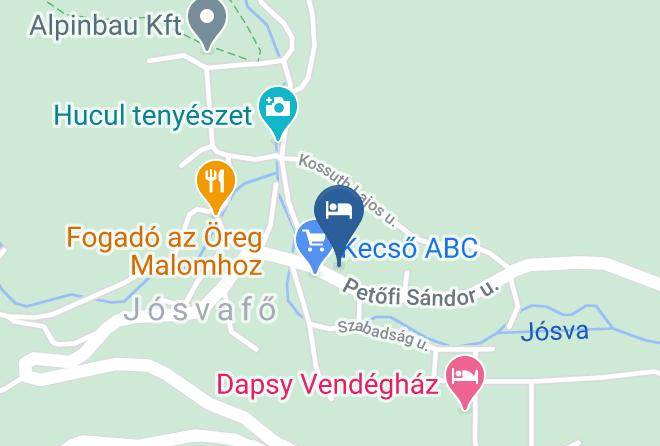 Josvafo - Garan Vendeghaz Maps