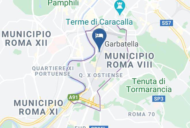 Rome - Garbatella Suites Maps