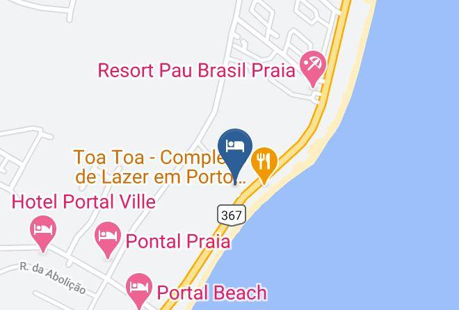 Porto Seguro - Garca Branca Praia Hotel Maps
