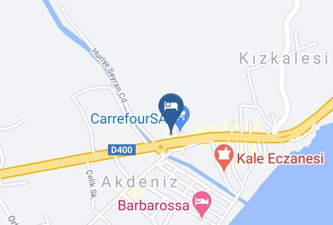 Erdemli - Garden Asmin Otel Maps