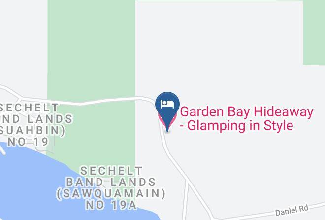 Sunshine Coast - Garden Bay Hideaway Glamping In Style Maps