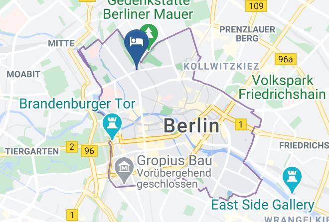 Stadt Berlin - Garden Boutique Hotel Maps