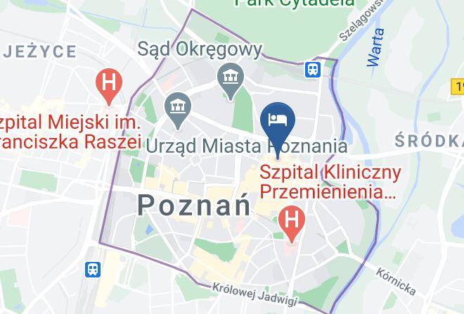 Poznan - Garden Boutique Residence Maps