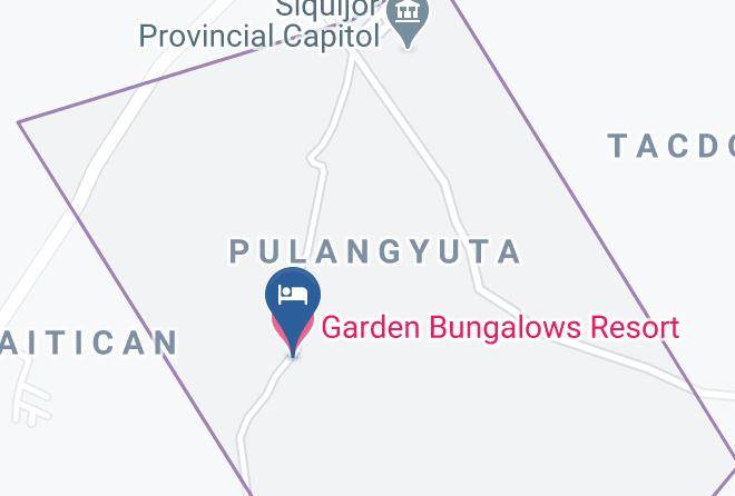 Garden Bungalows Resort Map