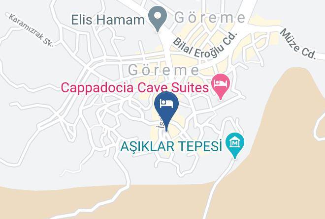 Goreme - Garden Cave Hotel Maps