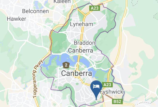 Narrabundah - Garden City Hotel Bw Signature Collection Maps