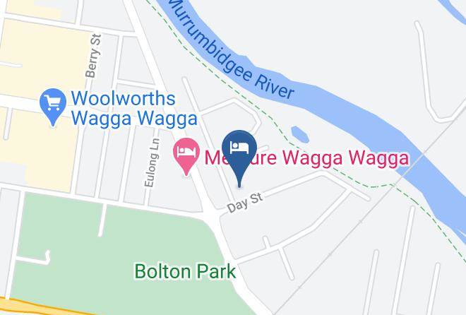 Wagga Wagga - Garden City Motor Inn Maps