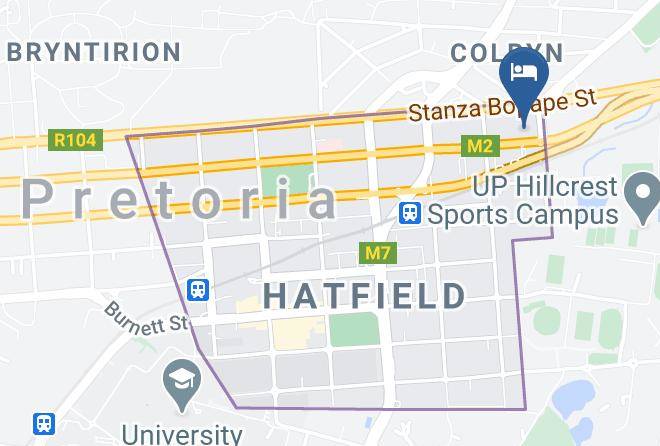 Garden Court Hatfield Map