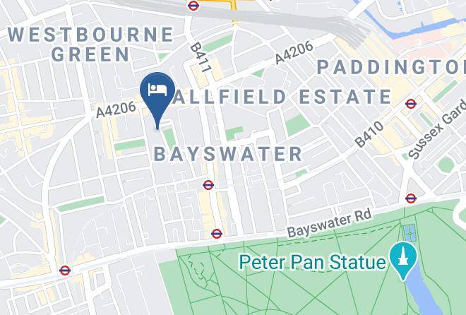 London - Garden Court Hotel Maps