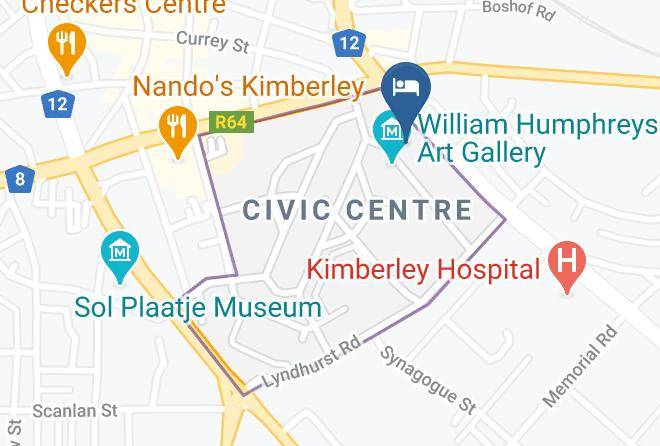 Frances Baard - Garden Court Kimberley Maps