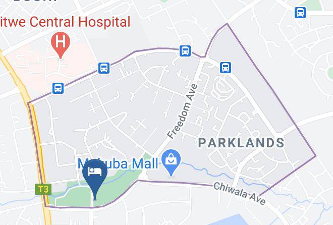 Kitwe - Garden Court Kitwe Maps