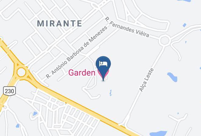 Campina Grande - Garden Hotel Maps