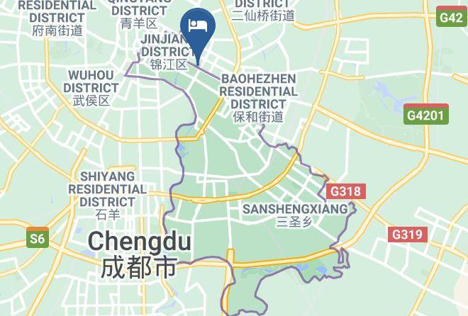 Chengdu - Garden Hotel Maps