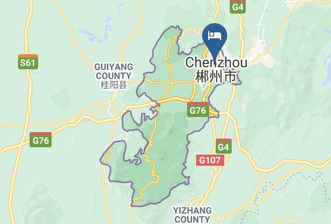 Chenzhou - Garden Hotel Maps