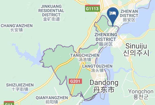 Dandong - Garden Hotel Maps