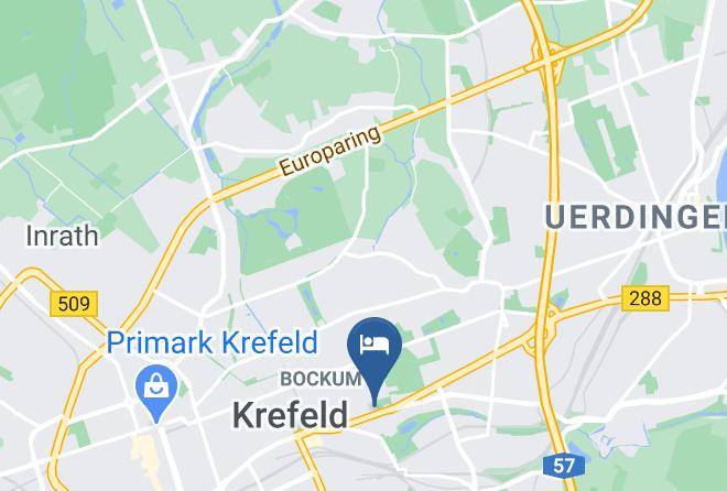 Krefeld - Garden Hotel Krefeld Maps