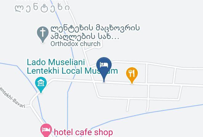 Georgia - Garden Hotel Lentekhi Maps