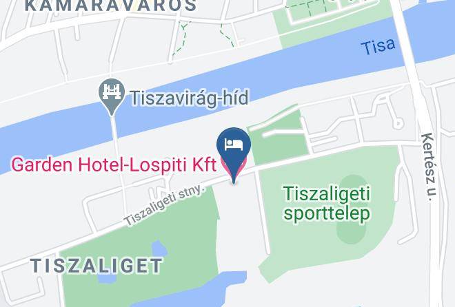 Szolnok - Garden Hotel Wellness Es Konferencia Maps