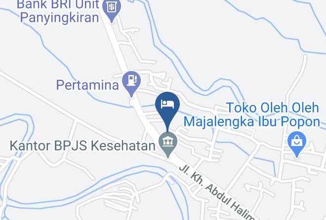 Majalengka Regency - Garden Hotel Majalengka Maps