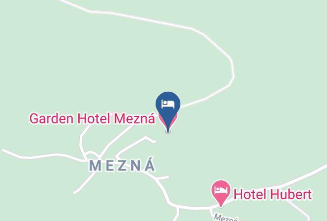 Decin - Garden Hotel Mezna Maps