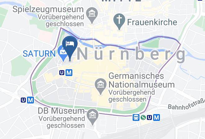 Nuremberg - Garden Hotel Nurnberg Maps