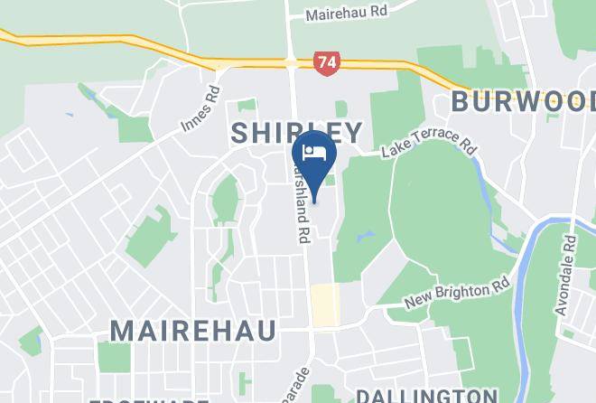Christchurch - Garden Hotel & Restaurant Maps