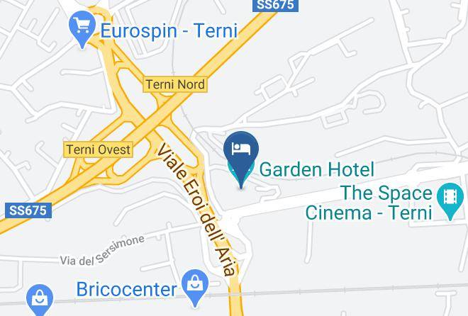 Terni - Garden Hotel Maps