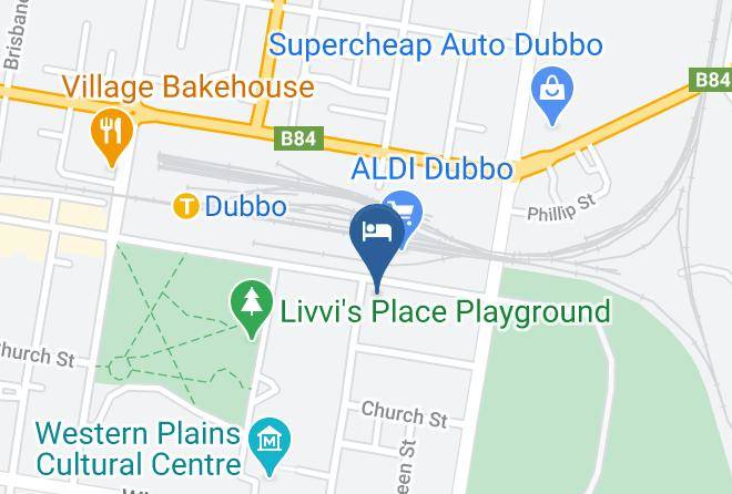 Western Plains Regional - Garden Hotel Maps
