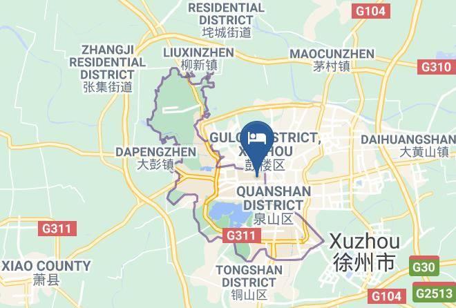 Xuzhou - Garden Hotel Maps