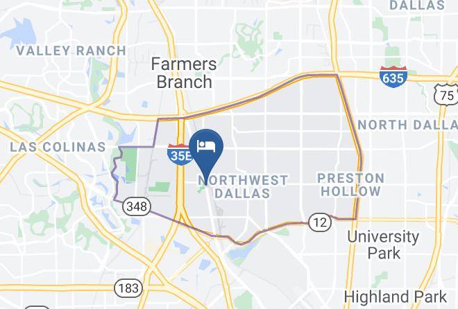 Dallas - Garden Inn And Suites Dallas Maps