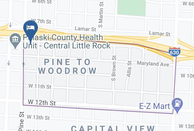 Pulaski - Garden Inn And Suites Maps