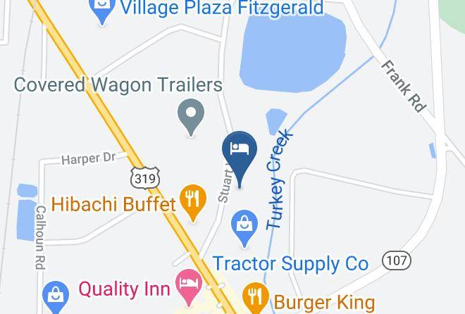 Ben Hill - Garden Inn Fitzgerald Maps