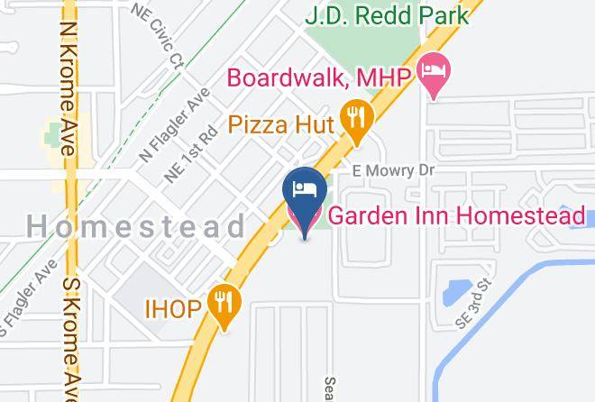 Miami Dade - Garden Inn Homestead Maps