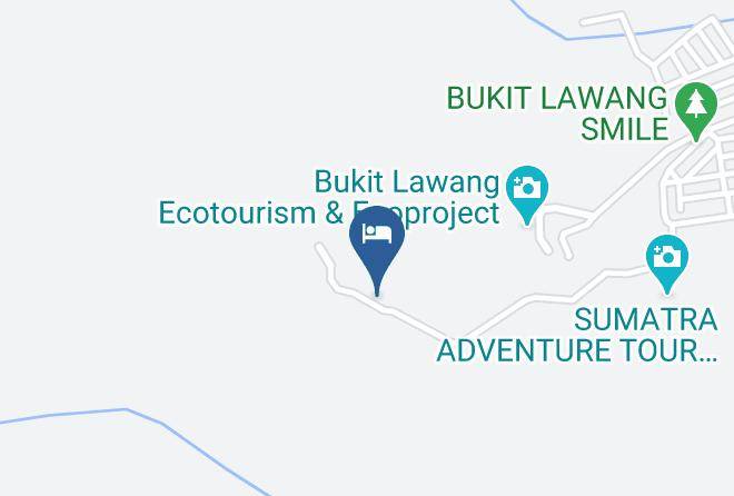 Langkat Regency - Garden Inn & Restaurant Maps