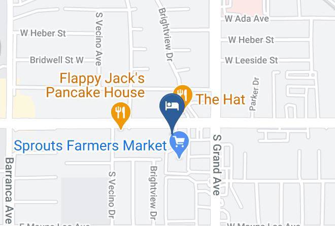 Los Angeles - Garden Inn & Suites Glendora Maps