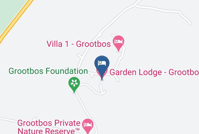Overberg - Garden Lodge Grootbos Maps
